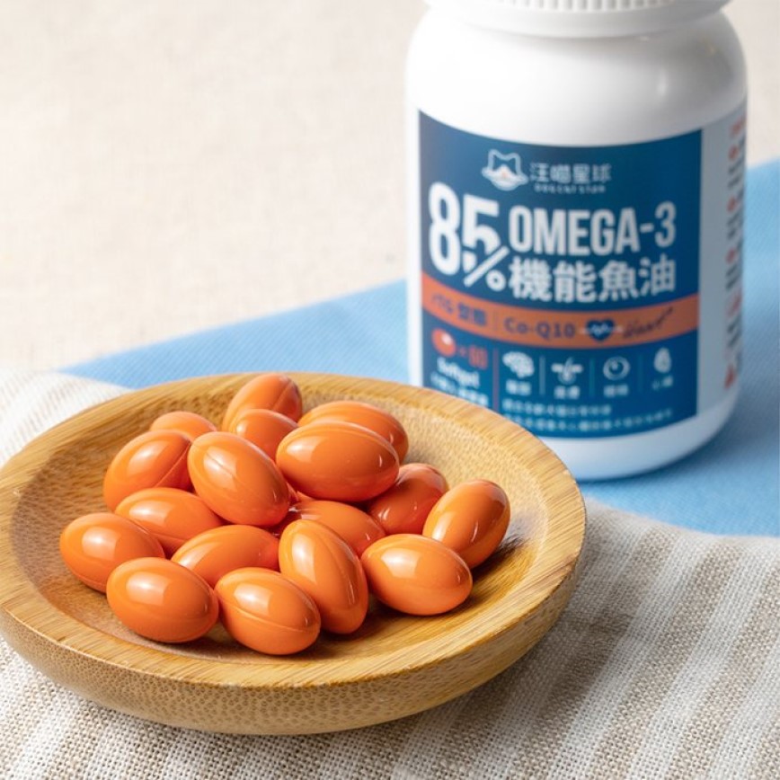 汪喵星球 魚油 DogCatStar 85% OMEGA-3 機能魚油 60顆 (貓犬用) (HS720) 圖 2