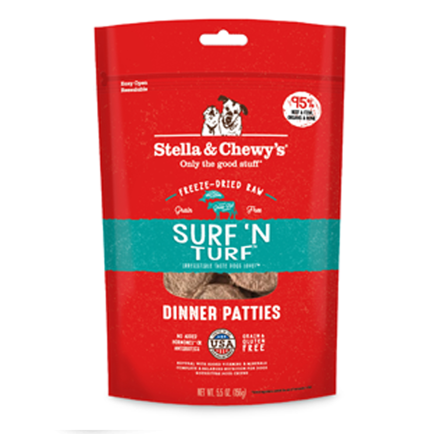 Stella & Chewy's 狗糧 凍乾生肉主糧 海陸佳餚 三文魚牛肉配方 25oz (SC111) 圖 1