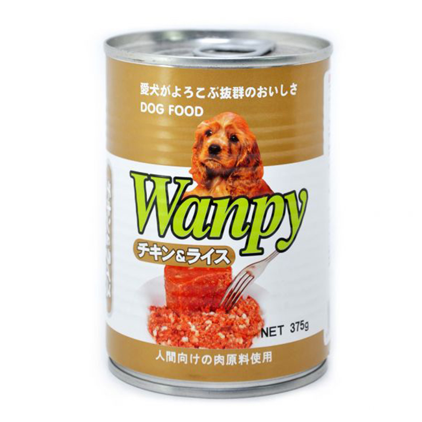 Wanpy 狗罐 雞肉飯 375g
