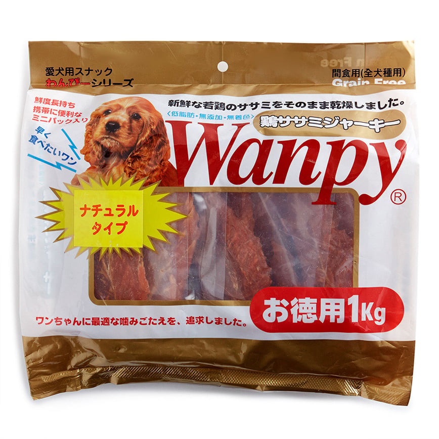 Wanpy 狗零食 雞胸片 1kg (YY120126)