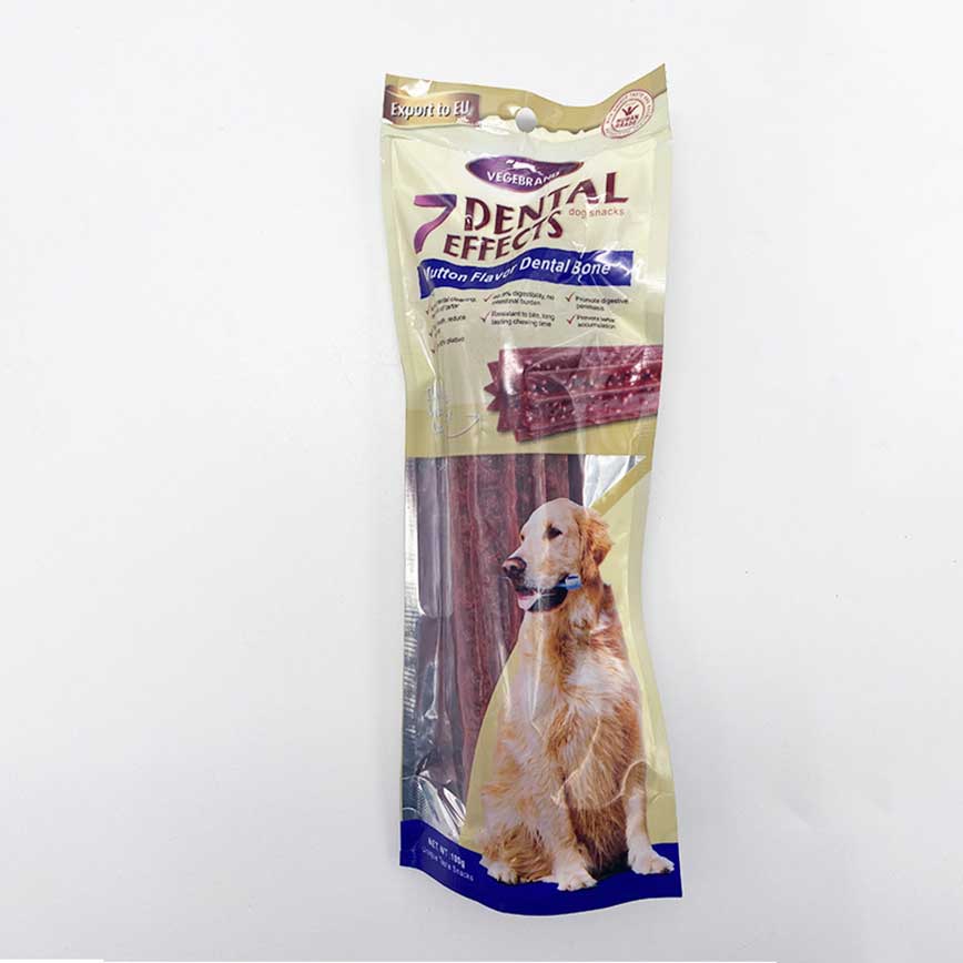 VEGEBRAND 7重高效 除口臭磨牙潔齒棒 狗小食 羊肉味 100g (L)
