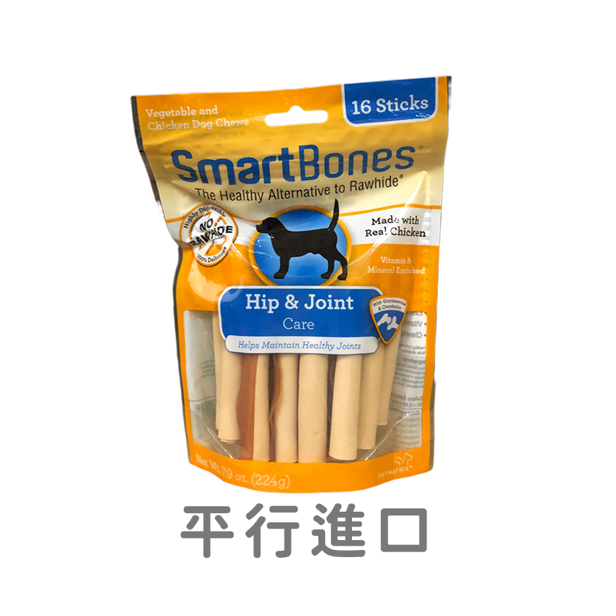 Smartbones 除口臭磨牙潔齒卷 雞軟骨味 16支裝