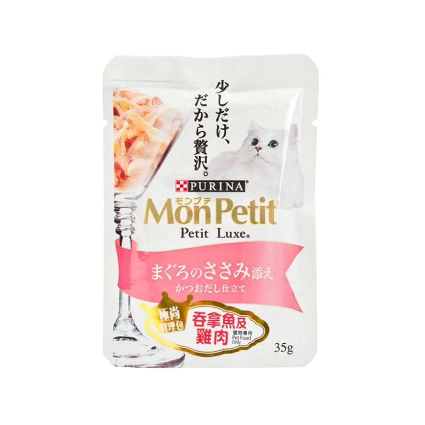 MonPetit 貓濕糧 吞拿魚雞肉 35g