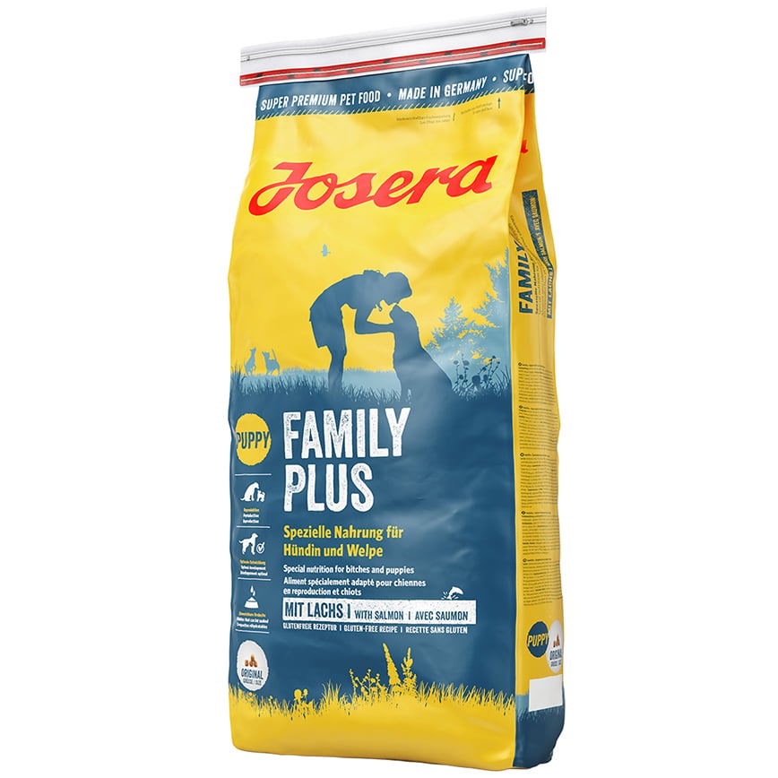 Josera 狗糧 全犬糧 細粒 Family Plus 雞肉+三文魚+甜菜纖維 12.5kg (JD2698)