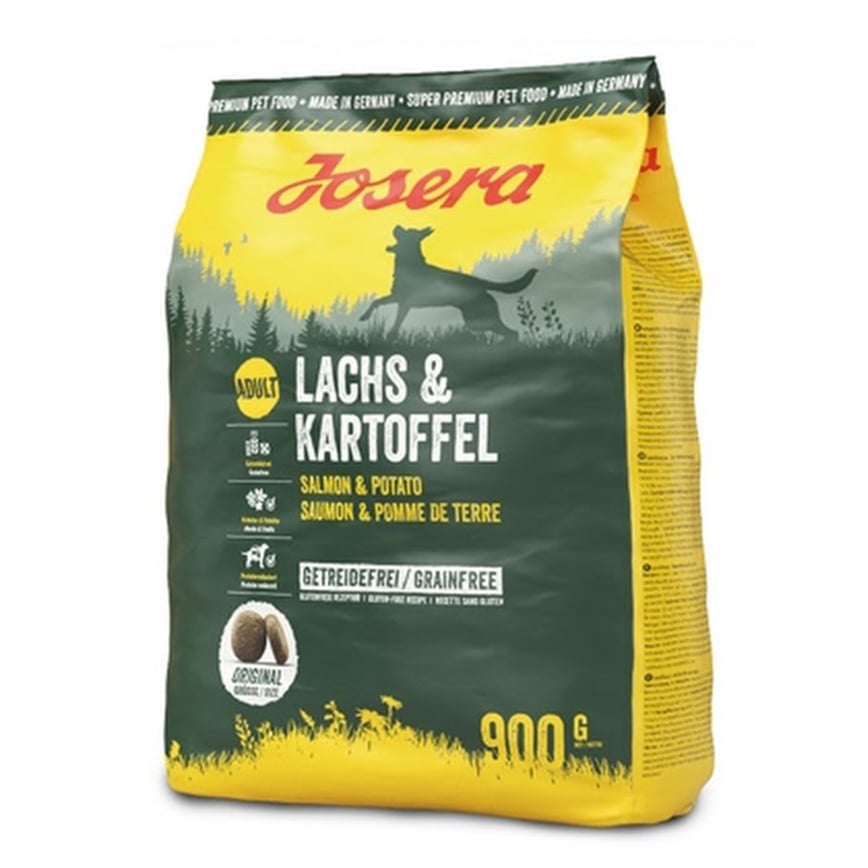 Josera 狗糧 成犬糧 三文魚+薯仔 900gx5包 (JD5775)