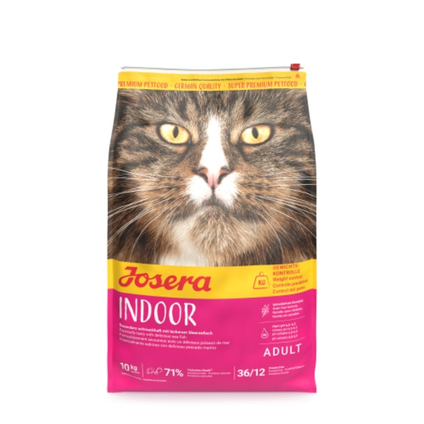 Josera 貓糧 成貓糧 絕育或室內配方 Indoor 雞肉+豌豆粉+蕃薯+鱒魚乾 2kg (JC7252) (新包裝)