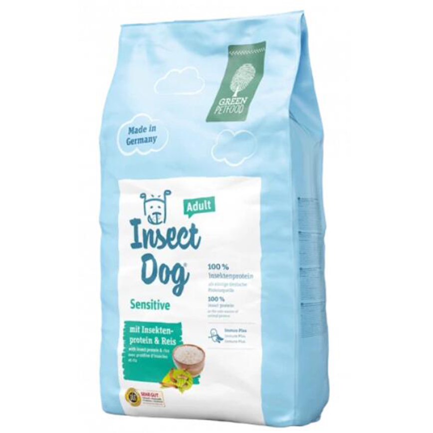 Green Petfood Insect Dog 狗糧 蟲製防腸胃過敏配方 Sensitive 900gx5包 (GP7339)