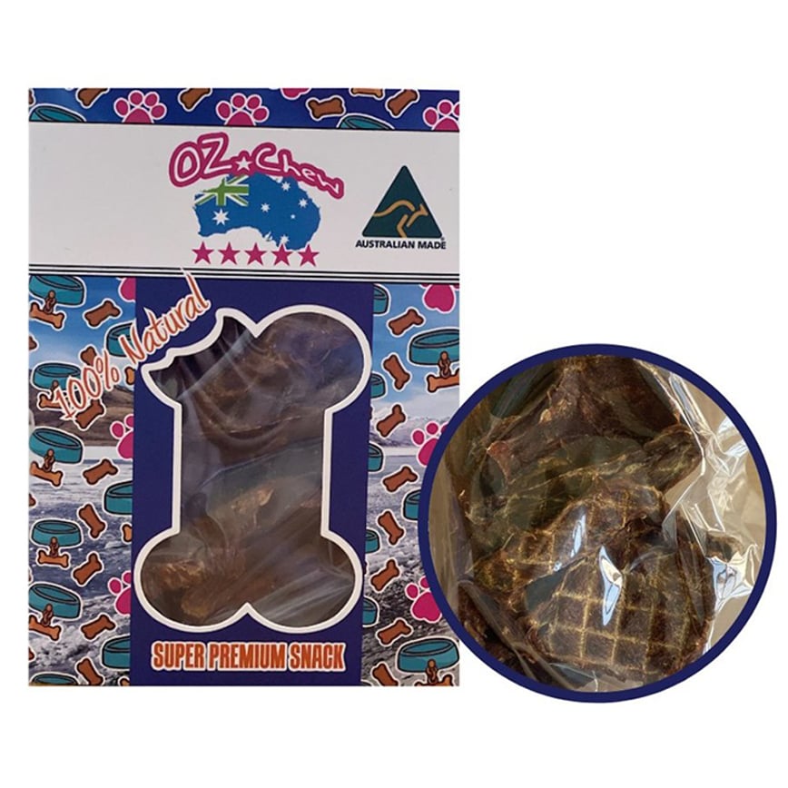OZ Chew 狗小食 袋鼠肉 80g (OZ-KJ)