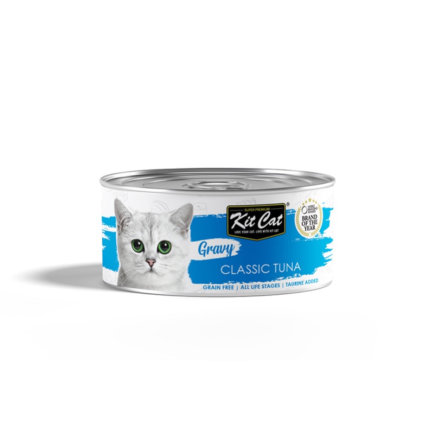 Kit Cat GravySeries 貓罐頭 鮮嫩營養肉汁湯 吞拿魚 70g (KC-3200) (TBS)