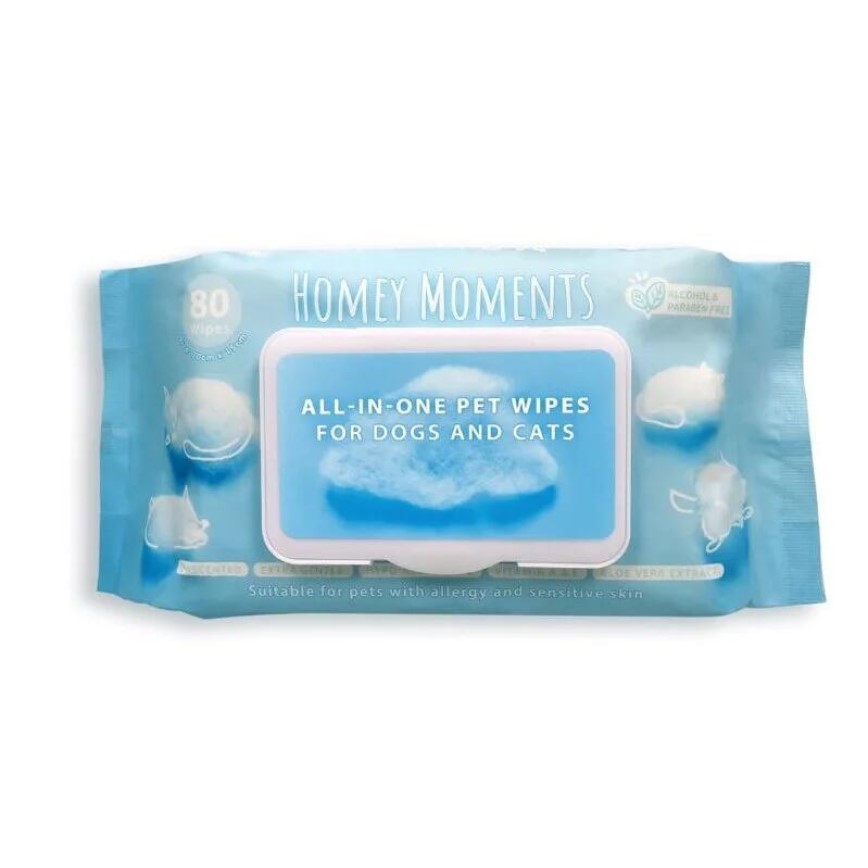 Homey Moments 低敏柔軟濕紙巾(80片裝)