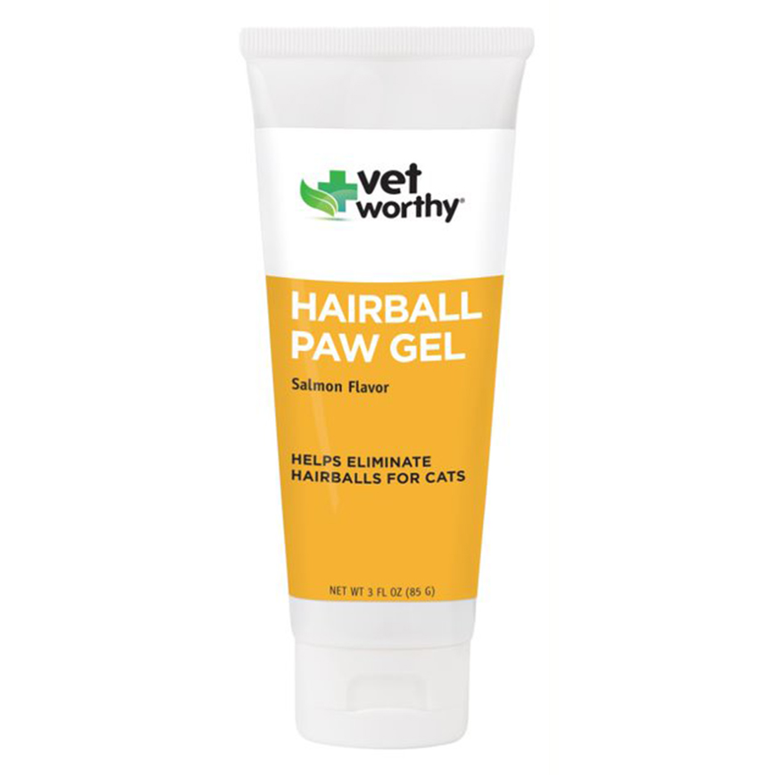 Vet Worthy 美毛化毛膏 魚味 Hairball Paw Gel Aid 3oz (0049) (破損品)
