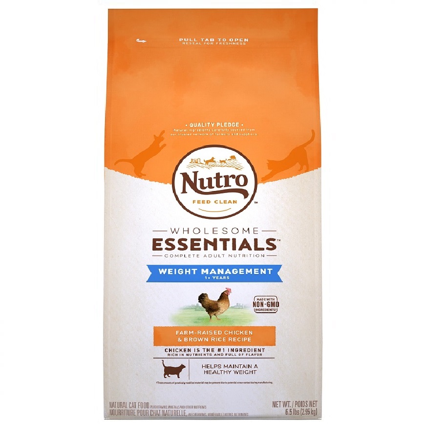 Nutro 成貓糧 特級體重控制配方 雞肉及糙米 6.5lb (10223602)