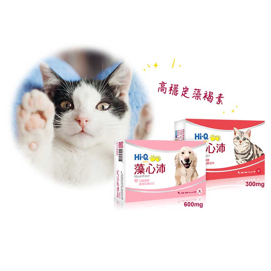 Hi-Q pets 藻心沛 600mg (貓犬用)