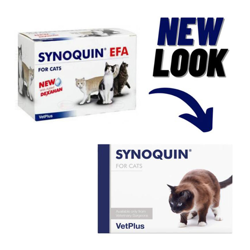 VetPlus Synoquin EFA Cat 貓隻關節補充劑 90粒膠囊裝 (停用)