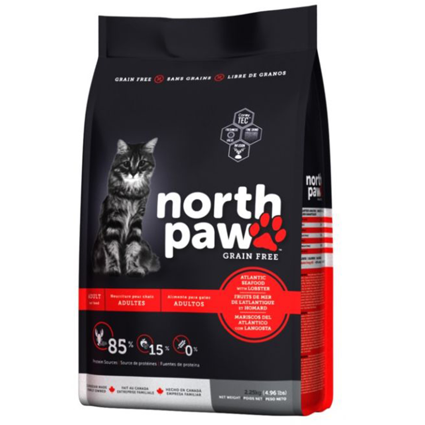 North Paw 貓糧 無穀物全貓配方 魚+龍蝦 5.8kg (NPCLB5)