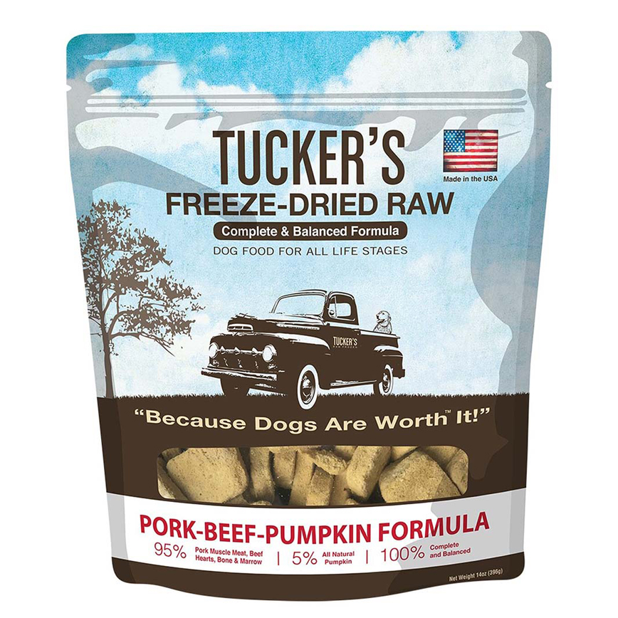 TUCKER'S 凍乾犬糧 豚+牛+南瓜配方 PORK-BEEF-PUMPKIN 14oz