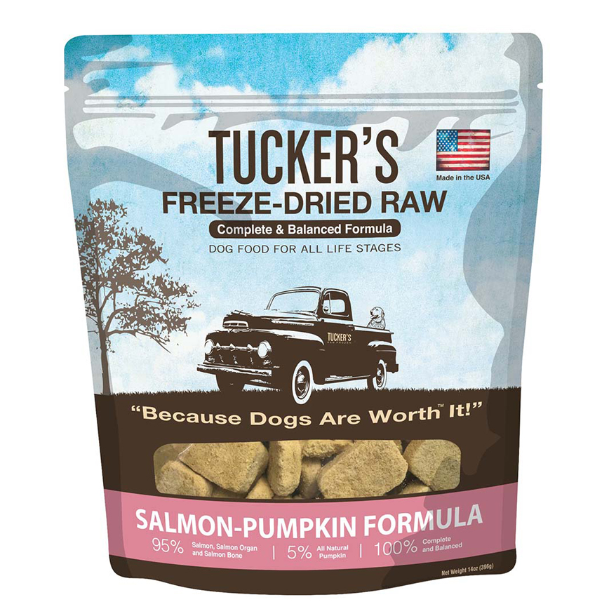 TUCKER'S 凍乾犬糧 三文魚+南瓜配方 SALMON-PUMPKIN 12oz
