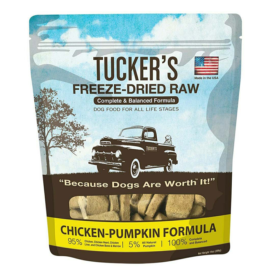 TUCKER'S 凍乾犬糧 雞+南瓜配方 CHICKEN-PUMPKIN 14oz