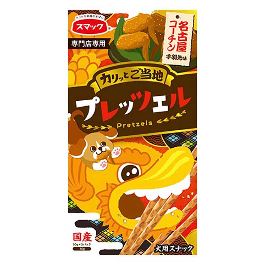 日本SMACK 狗狗百力滋 名古屋產雞翼味 30g