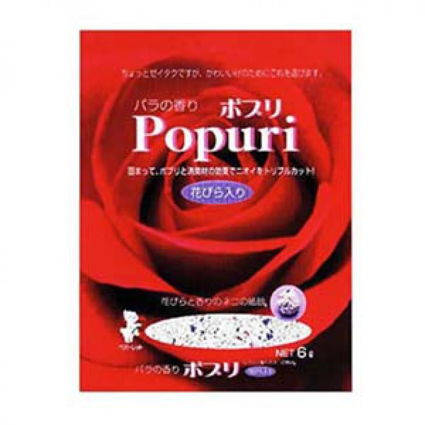 日本Peparlet Popuri乾花花香紙砂 6L - 限時優惠
