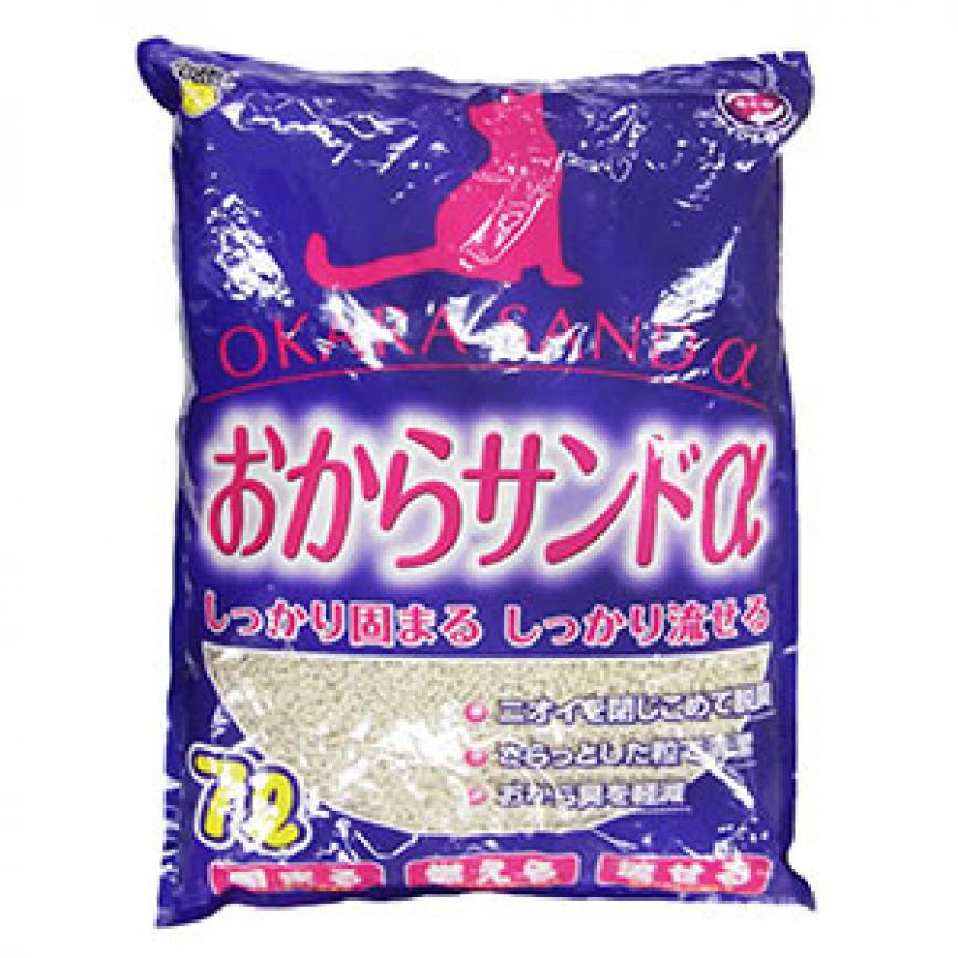 日本Super Cat環保 豆腐貓砂 紫袋經濟裝 7L