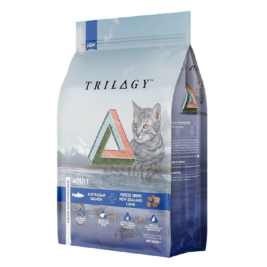 Trilogy 無穀成貓糧 澳洲三文魚+5%紐西蘭羊肺凍乾 6.8kg (TRS-002)