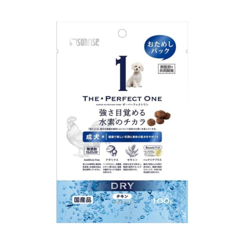 日本Sunrice THE PERFECT ONE 乾糧 成犬用 雞肉味 100g