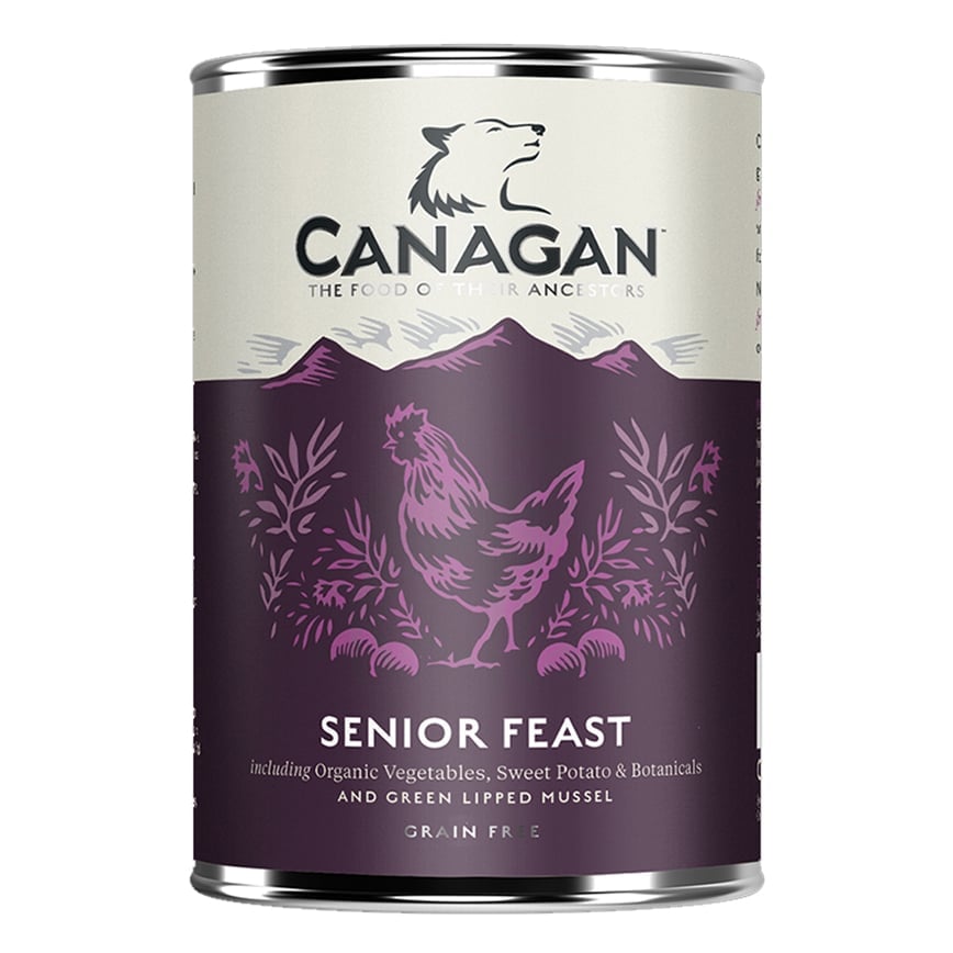 CANAGAN 老犬狗罐頭 盛宴雞肉 400g