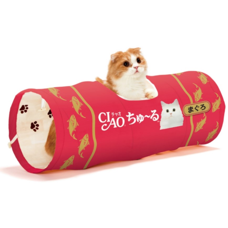 日本猫壱 necoichi x CIAO 貓咪趣味隧道 - 限定品 圖 1