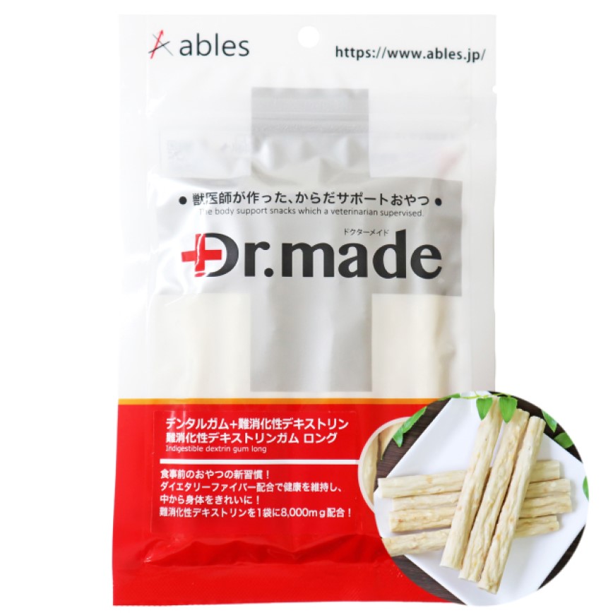 日本Dr.Made 獸醫研發 狗零食 膳食纖維 狗狗潔齒棒 8本入