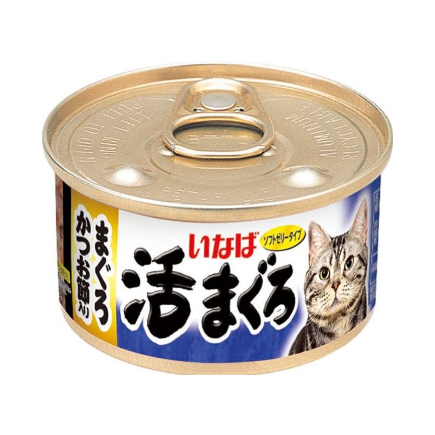 CIAO 貓罐頭 活まぐろ 金槍魚鰹魚 85g (深藍) (IM-364) (TBS) 圖 1