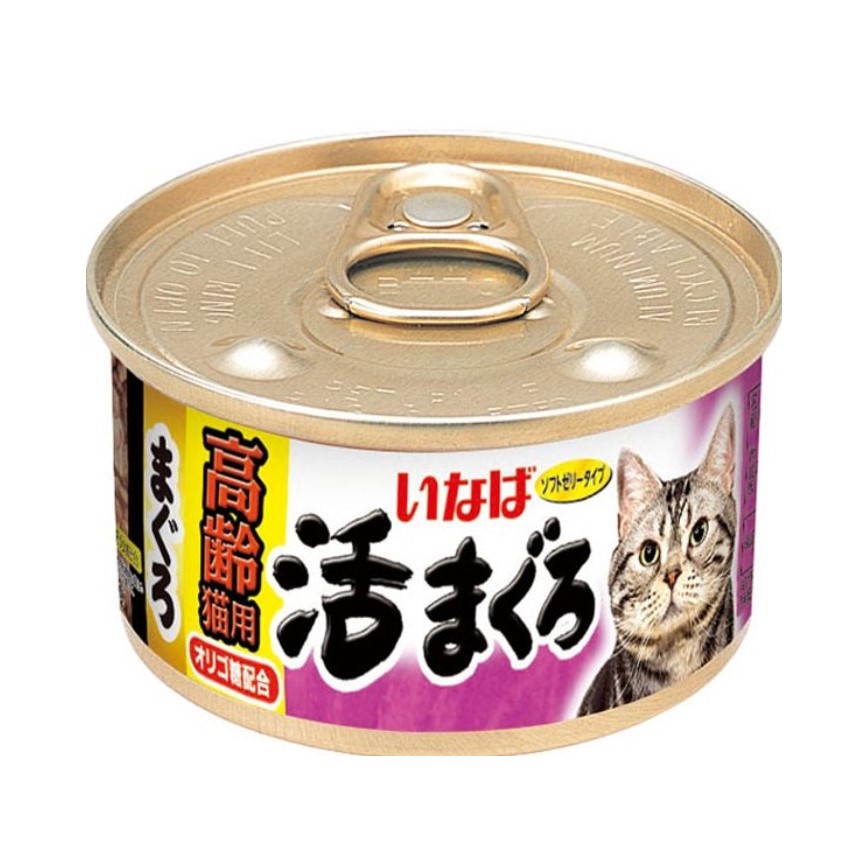 CIAO 貓罐頭 活まぐろ 高齡貓用 金槍魚 85g (紫) (IM-365) (TBS) 圖 1