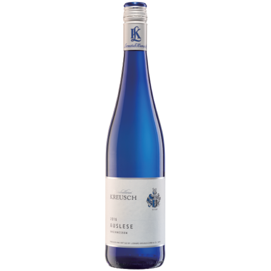 Leonard Kreusch(Aulese SS, Rheinhessen)倫納德酒莊三部曲特選藍樽晚摘甜白酒 750ml (停售)