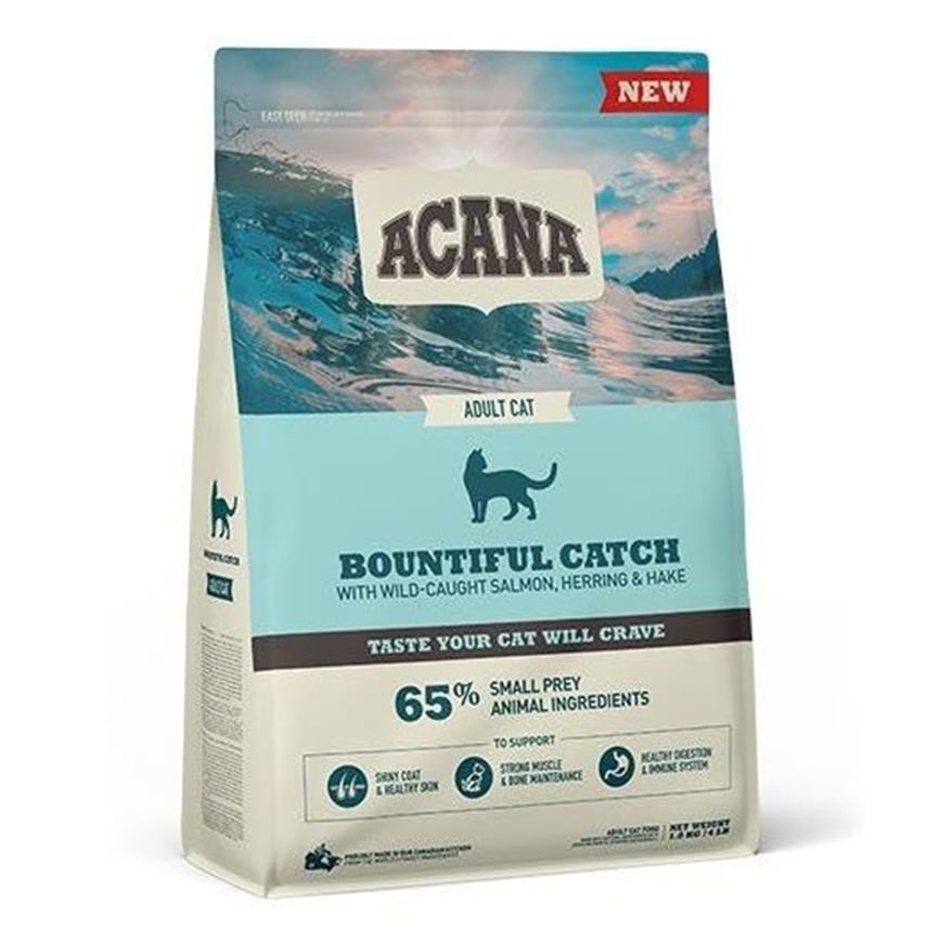 ACANA愛肯拿 貓糧 成貓糧 區域系列 豐富魚類配方 1.8kg (ACBC18K) (新舊包裝隨機發貨) 圖 2