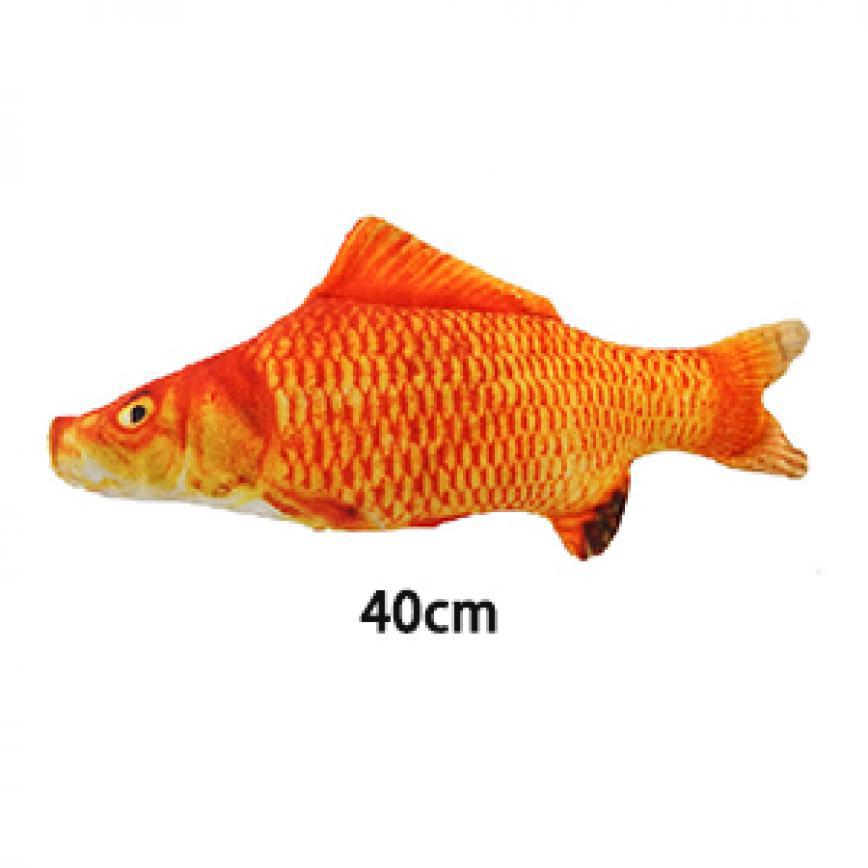 貓咪柔軟舒服抱枕玩具 鯉魚 大 - 開倉價優惠