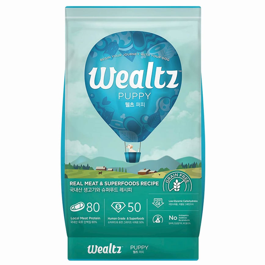 Wealtz 狗糧 幼犬配方 鮮雞肉+超級食物食譜 1.2kg 圖 1