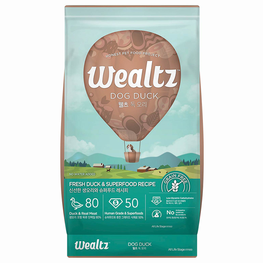 Wealtz 狗糧 全犬配方 鮮鴨肉+超級食物食譜 1.2kg (WDD3363)