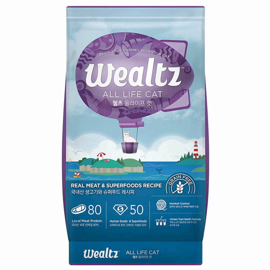 Wealtz 貓糧 全貓配方 鮮雞肉+超級食物食譜 6kg (WCAC6322)