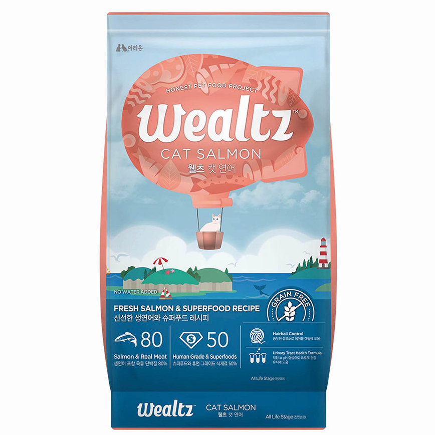 Wealtz 貓糧 全貓配方 鮮三文魚+超級食物食譜 6kg (WCS6324)