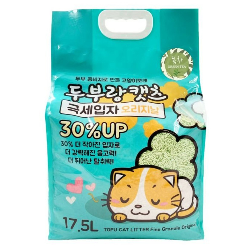 豆腐與貓 極幼條1.5mm 抹茶味 17.5L (CL-103)