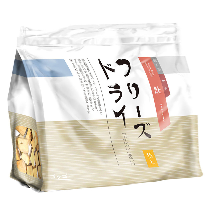 Goggo 貓狗零食 冷凍脫水小食 三文魚粒 200g (GFD-S200)