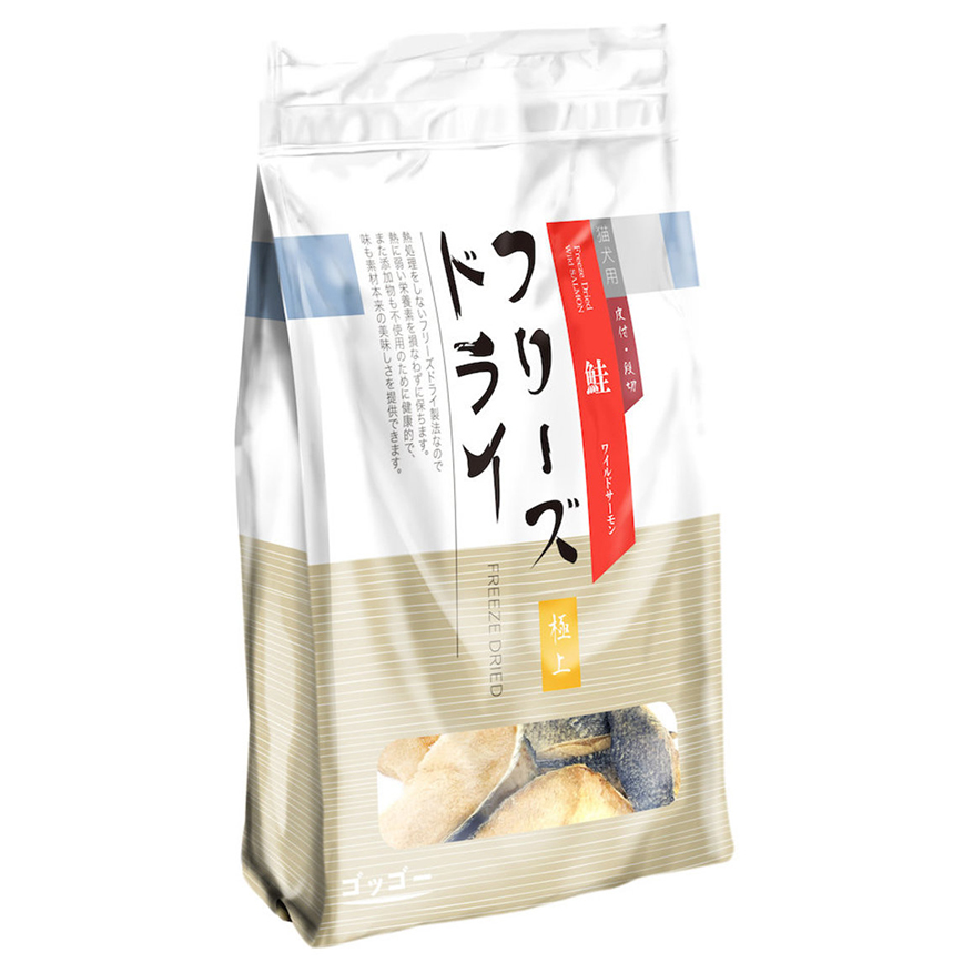 Goggo 貓狗零食 冷凍脫水小食 三文魚塊 50g (GFD-SC50)
