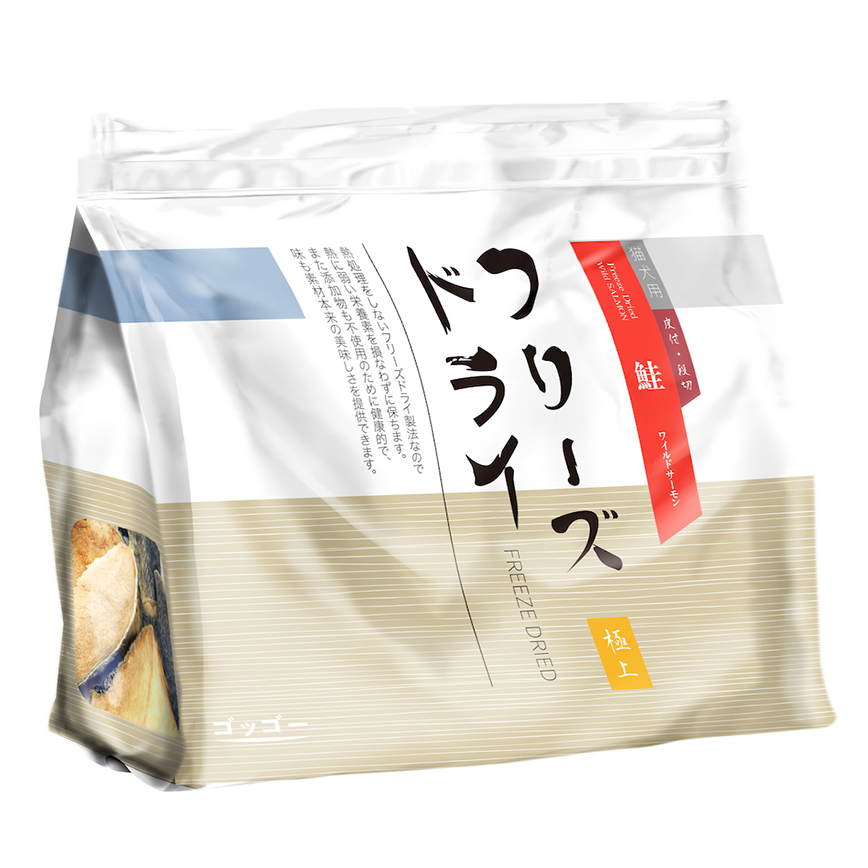 Goggo 貓狗零食 冷凍脫水小食 三文魚塊 200g (GFD-SC200)