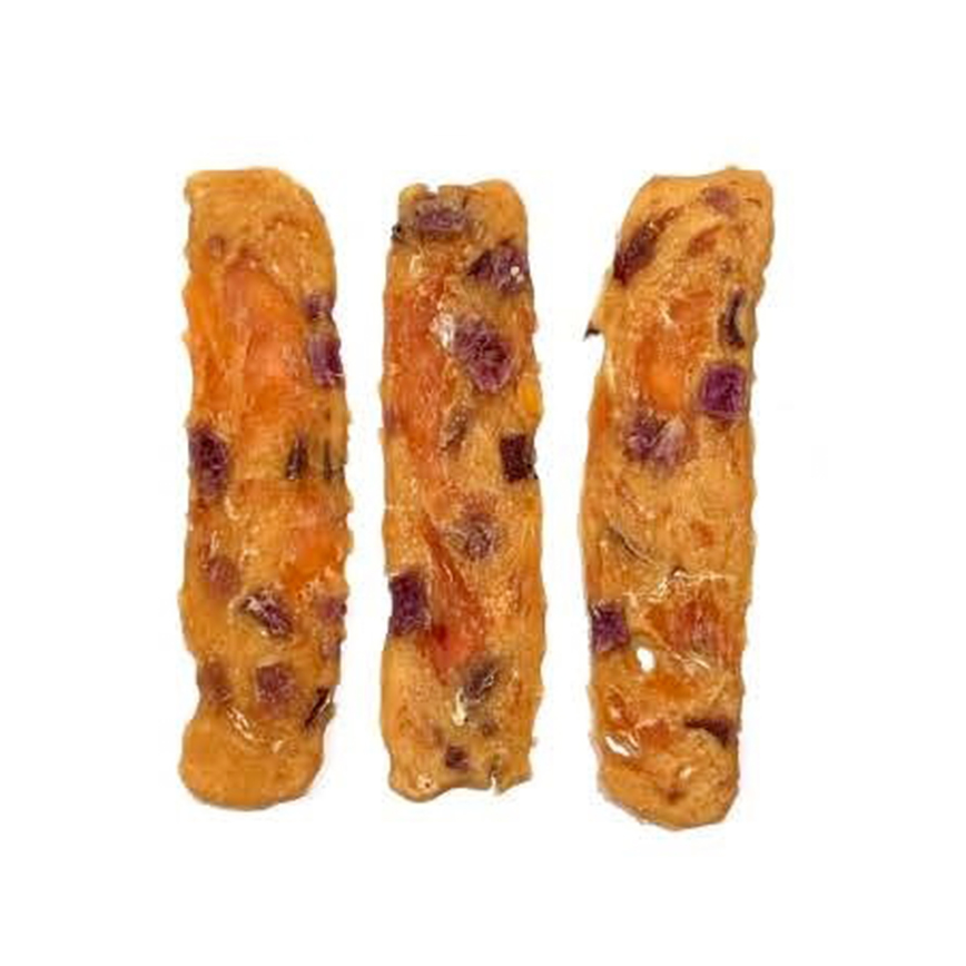 Nasami 狗零食 風乾小食系列 雞肉+紫薯切片 1kg (NS-1010) 圖 1