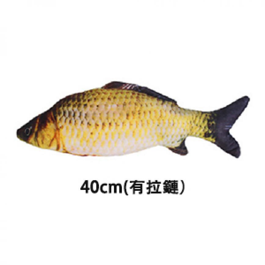 貓咪柔軟舒服抱枕玩具 鯽魚 大 - 開倉價優惠