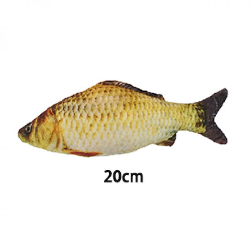 貓咪柔軟舒服抱枕玩具 鯽魚 小 - 開倉價優惠 圖 1