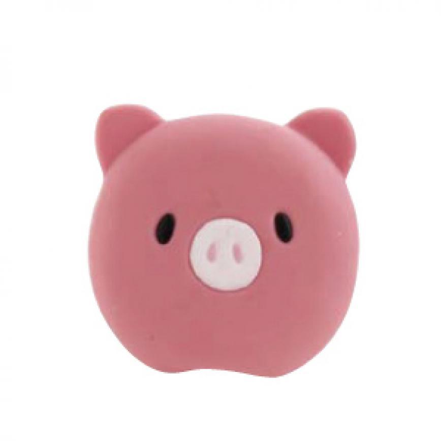 日本Petio Animal Friends Noisy Toy 扁形小豬 圖 1