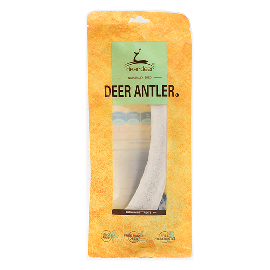 dear deer 狗零食 耐咬潔齒系列 鹿角 大號 (40619)