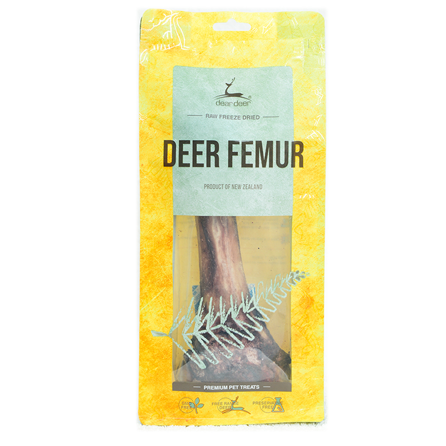 dear deer 狗零食 耐咬潔齒系列 鹿大腿骨 中大型犬用 (40596)