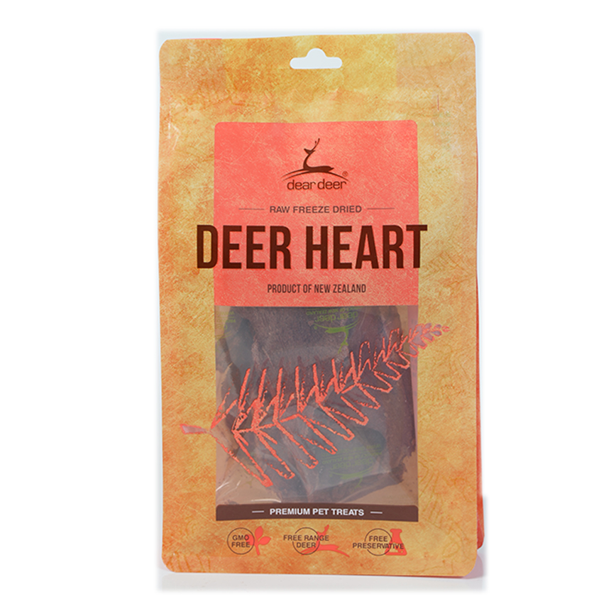 dear deer 貓狗零食 保健小食系列 鹿心 50g (40411)